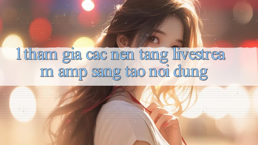 1. Tham Gia Các Nền Tảng Livestream &amp; Sáng Tạo Nội Dung