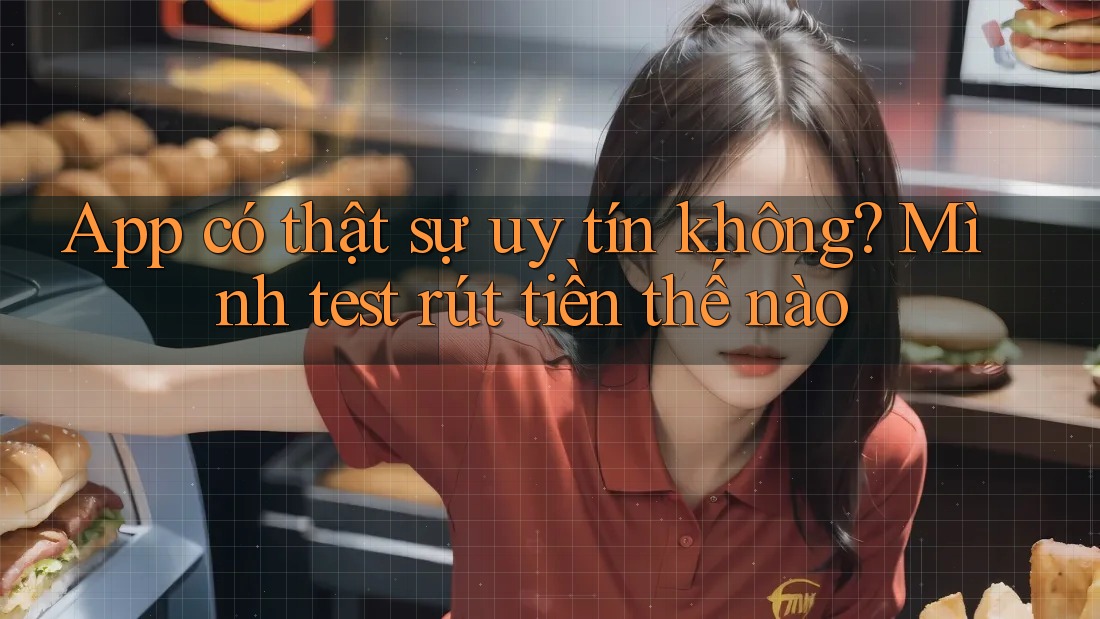 App có thật sự uy tín không? Mình test rút tiền thế nào