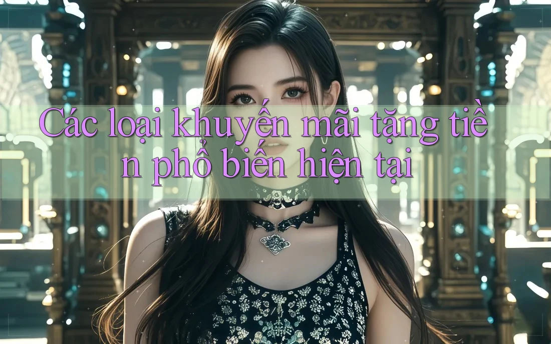 Các loại khuyến mãi tặng tiền phổ biến hiện tại