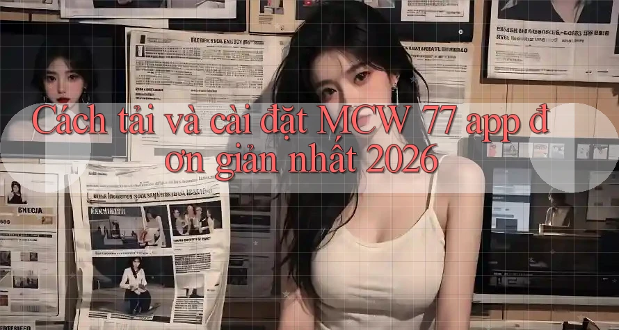 Cách tải và cài đặt MCW 77 app đơn giản nhất 2026