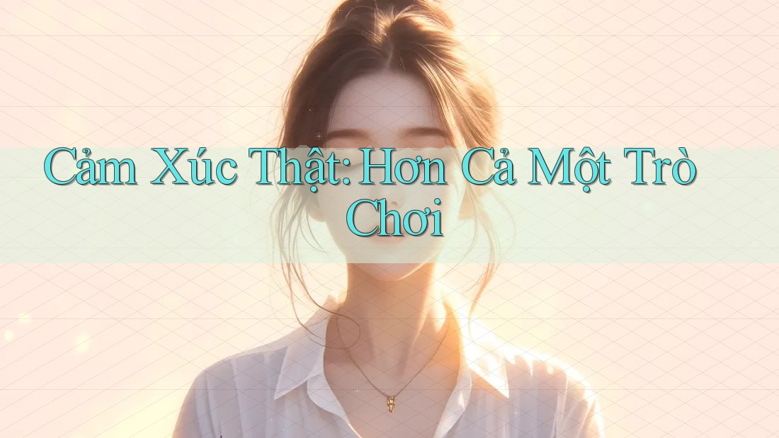 Cảm Xúc Thật: Hơn Cả Một Trò Chơi