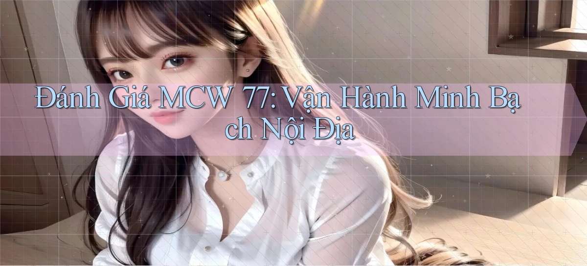 đánh giá mcw 77 vận hành minh bạch nội địa