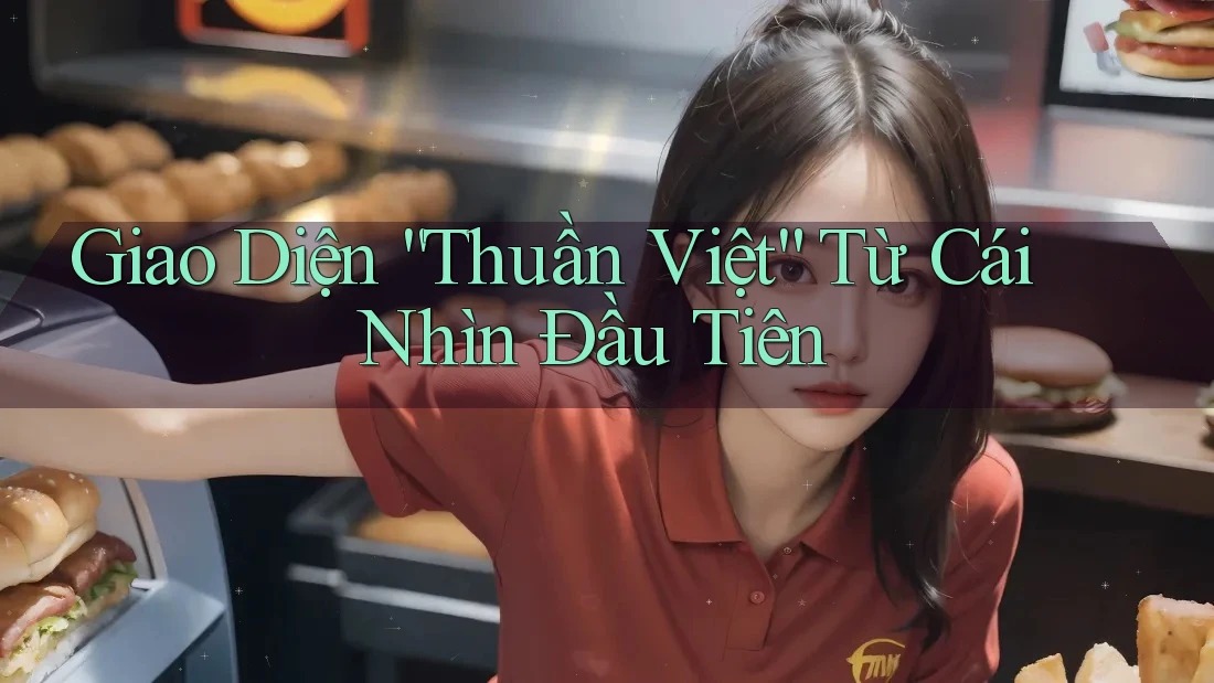 Giao Diện “Thuần Việt” Từ Cái Nhìn Đầu Tiên