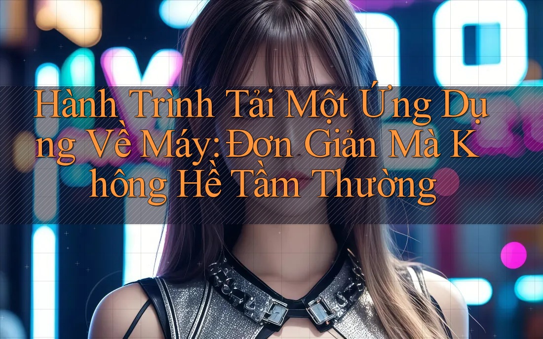 Hành Trình Tải Một Ứng Dụng Về Máy: Đơn Giản Mà Không Hề Tầm Thường
