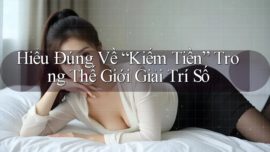 Hiểu Đúng Về “Kiếm Tiền” Trong Thế Giới Giải Trí Số Hiểu Đúng Về “Kiếm Tiền” Trong Thế Giới Giải Trí Số