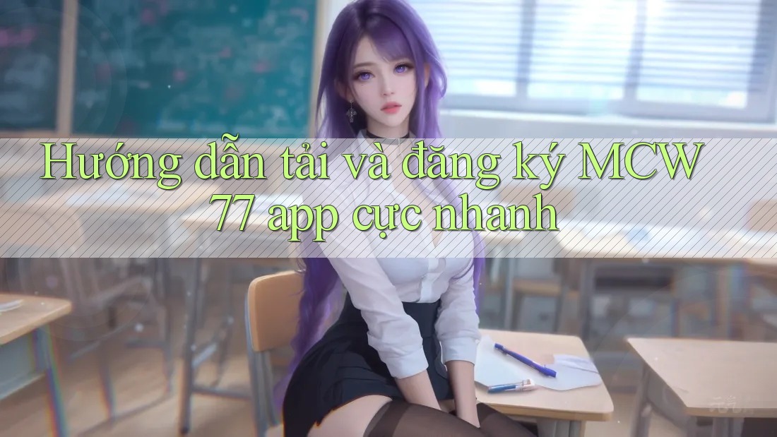 Hướng dẫn tải và đăng ký MCW 77 app cực nhanh Hướng dẫn tải và đăng ký MCW 77 app cực nhanh