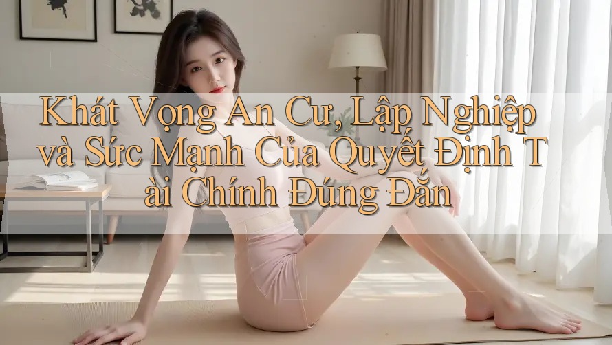 Khát Vọng An Cư, Lập Nghiệp và Sức Mạnh Của Quyết Định Tài Chính Đúng Đắn