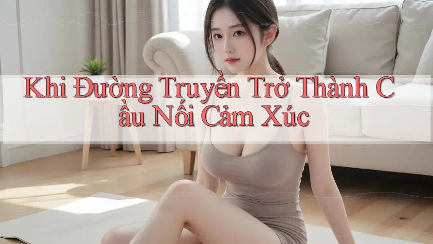 Khi Đường Truyền Trở Thành Cầu Nối Cảm Xúc Khi Đường Truyền Trở Thành Cầu Nối Cảm Xúc