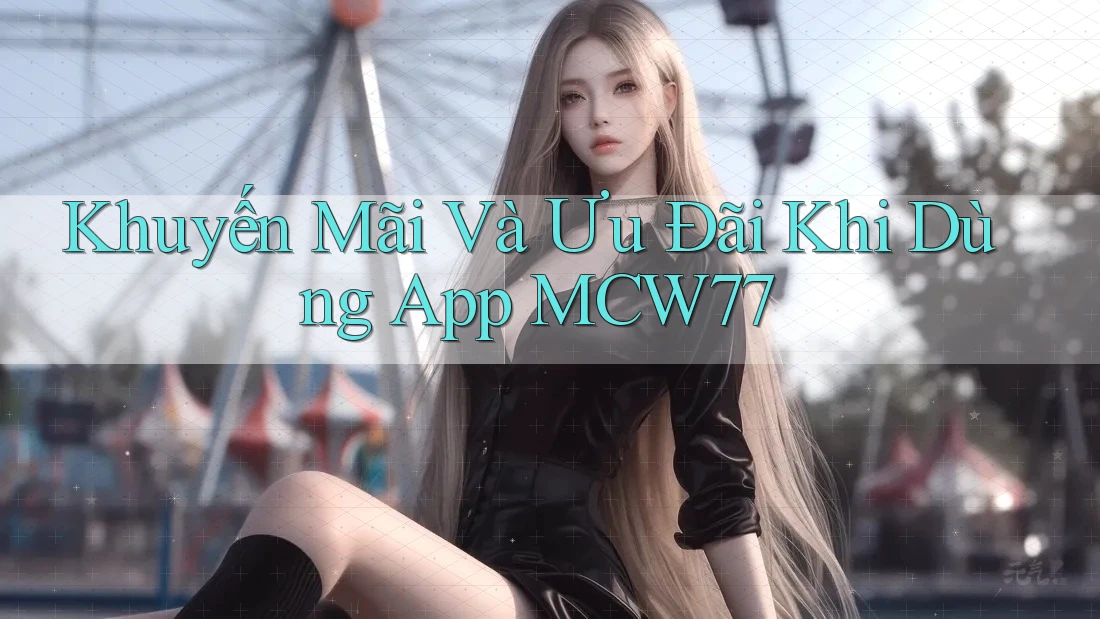 Khuyến Mãi Và Ưu Đãi Khi Dùng App MCW77 Khuyến Mãi Và Ưu Đãi Khi Dùng App MCW77