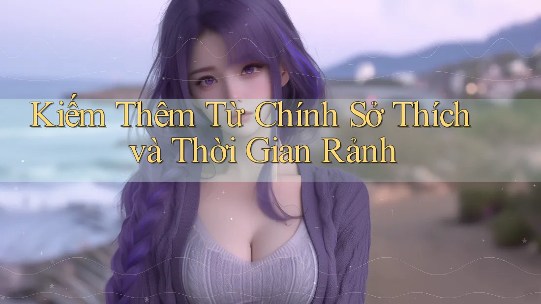 Kiếm Thêm Từ Chính Sở Thích và Thời Gian Rảnh
