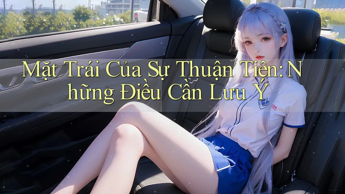 Mặt Trái Của Sự Thuận Tiện: Những Điều Cần Lưu Ý Mặt Trái Của Sự Thuận Tiện: Những Điều Cần Lưu Ý