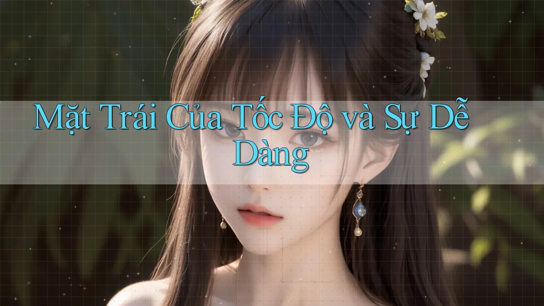 Mặt Trái Của Tốc Độ và Sự Dễ Dàng Mặt Trái Của Tốc Độ và Sự Dễ Dàng