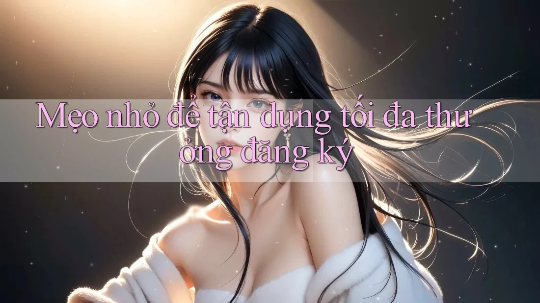Mẹo nhỏ để tận dụng tối đa thưởng đăng ký