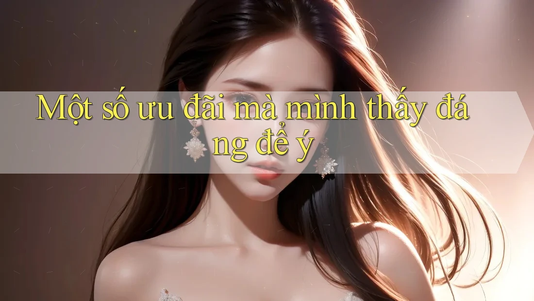 Một số ưu đãi mà mình thấy đáng để ý