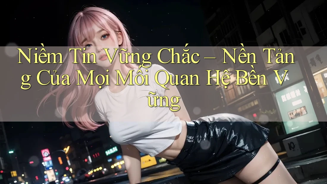 Niềm Tin Vững Chắc – Nền Tảng Của Mọi Mối Quan Hệ Bền Vững Niềm Tin Vững Chắc – Nền Tảng Của Mọi Mối Quan Hệ Bền Vững