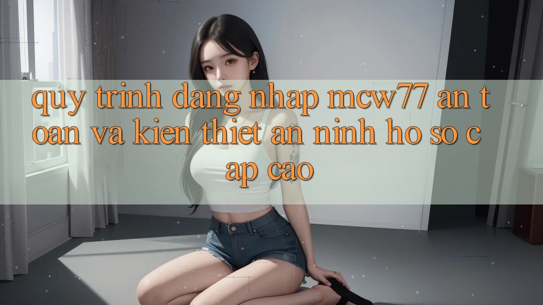 Quy Trình Đăng Nhập MCW77 An Toàn Và Kiến thiết An ninh Hồ sơ Cấp Cao