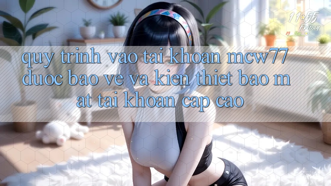 Quy Trình Vào tài khoản MCW77 Được bảo vệ Và Kiến thiết Bảo Mật Tài Khoản Cấp Cao