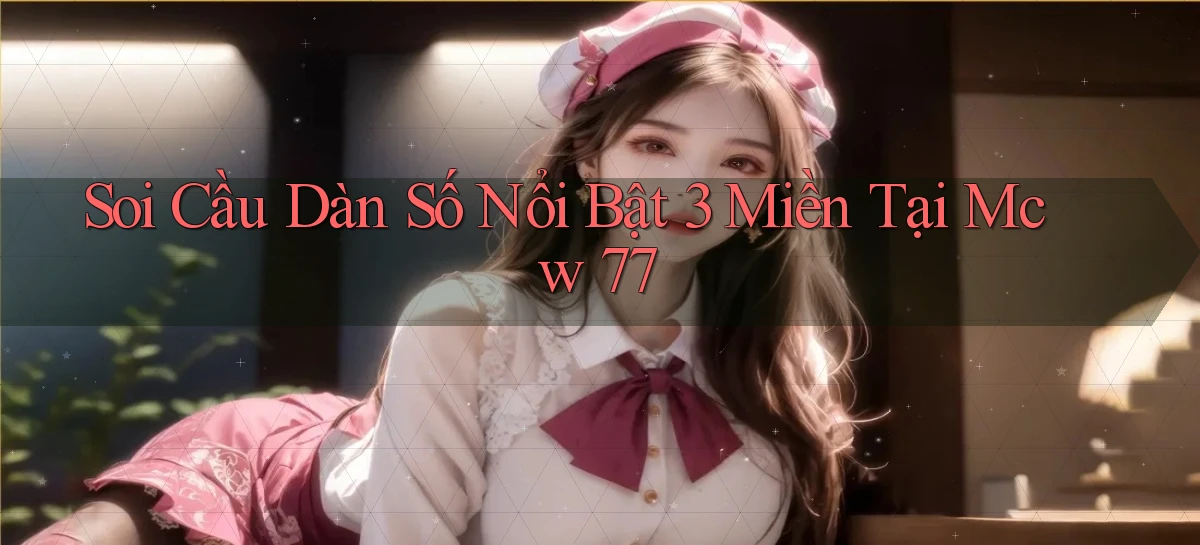 soi cầu dàn số nổi bật 3 miền tại mcw 77