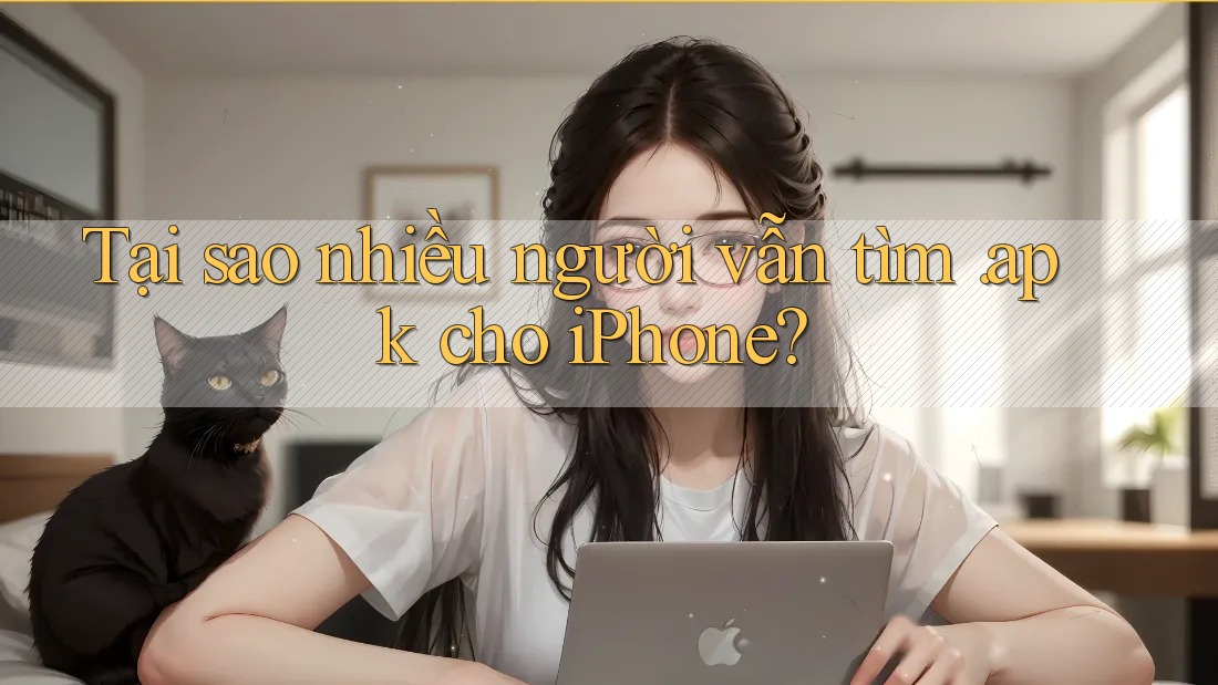 Tại sao nhiều người vẫn tìm “apk” cho iPhone?