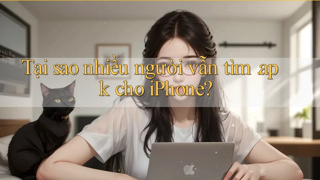 Tại sao nhiều người vẫn tìm “apk” cho iPhone?