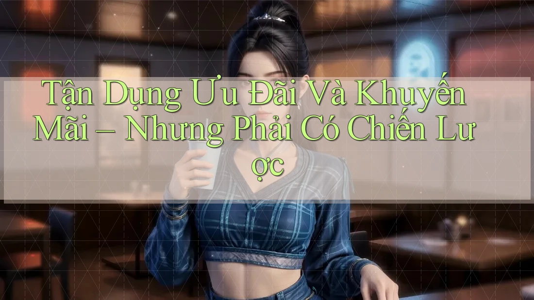 Tận Dụng Ưu Đãi Và Khuyến Mãi – Nhưng Phải Có Chiến Lược