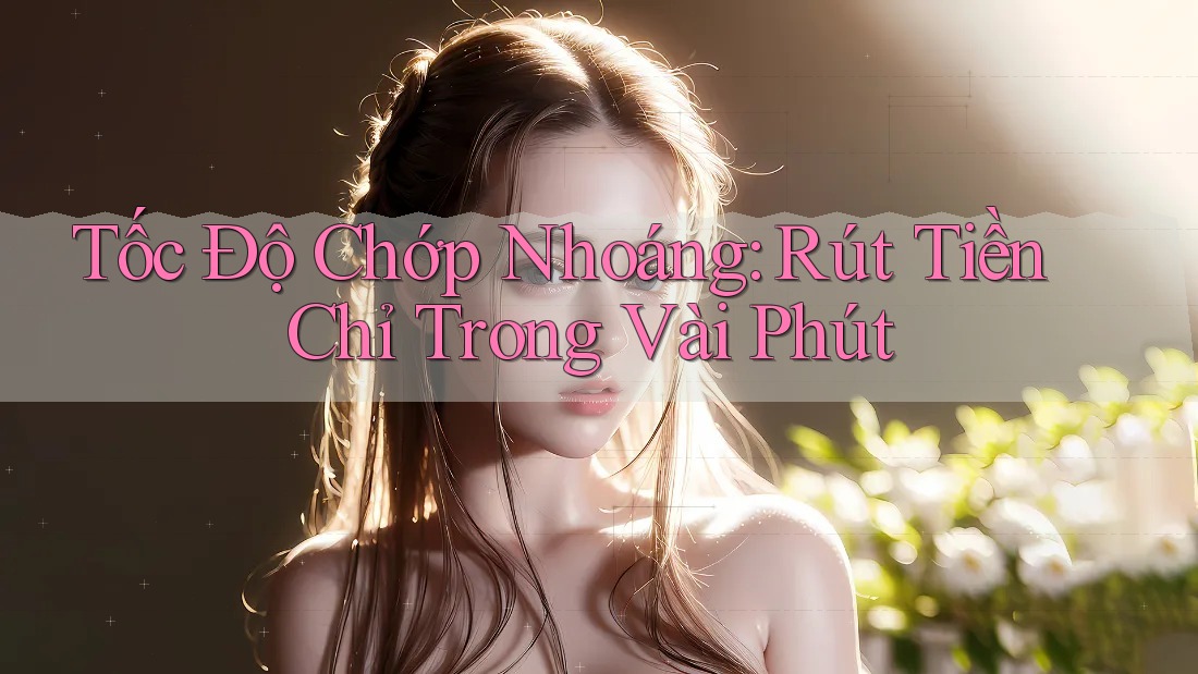Tốc Độ Chớp Nhoáng: Rút Tiền Chỉ Trong Vài Phút