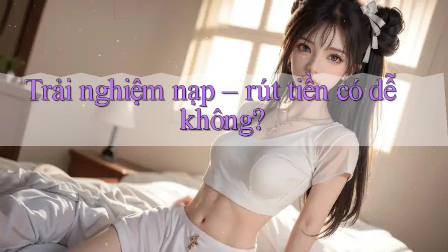 Trải nghiệm nạp – rút tiền có dễ không?
