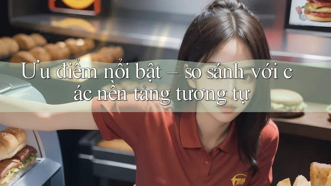 Ưu điểm nổi bật – so sánh với các nền tảng tương tự